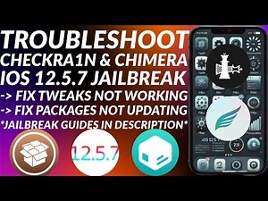 Fix Chimera iOS 12.5.7 & Checkra1n iOS 12.5.7 Tweaks Not Working | Fix Sileo Not Updating Packages