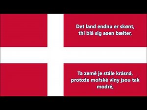 Dánská hymna (DK/CZ text) - Anthem of Denmark