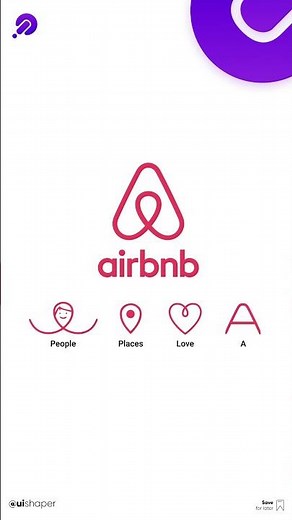 Hidden meaning behind the Airbnb logo