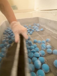 234K views · 1.8K reactions | We're Making Blue Raspberry Cream Candies and the Color is Insane... !!勞襤 | Hercules Candy Co | Facebook