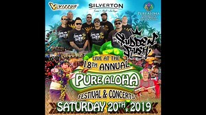 The 18th Annual Pure ALoha concerts will be on April 18th-21st, 2019 at the Silverton Casino Hotel in Las Vegas, NV. Sudden Rush will be playing on 4/20 to finish off their ALOHA TOUR in Las Vegas! #PureAloha #PureAlohaLasVegas #Vizzun #LasVegas #9thIsland #MusicFestival #IslandReggae | Pure Aloha Festival & Concerts