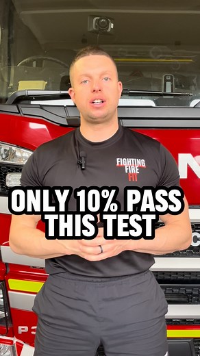 THIS IS A HARD ONE 🥵 If you thought the equipment carry was hard, try the Drill Ground Assessment! Save this so you know what to expect on test day. Double the equipment and double the time, combining both the casualty evacuation and the equipment carry all in one test. I’m actually surprised that when this test was designed they didn’t throw the ladder lift in there as well! Full test breakdown: Carry a 25kg barbell - 8 lengths Put on a BA set (with the help on an instructor) Drag out hose ree