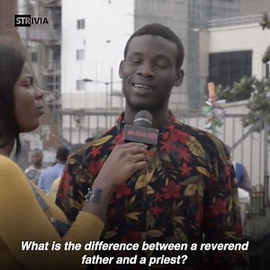 Do you know the difference between a Reverend father and a Priest? . #PulseNigeria #PulseStrivia #Priest #Reverend | Pulse Nigeria