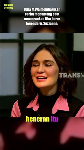 Luna Maya membagikan cerita menantang saat memerankan film horor legendaris Suzzanna.