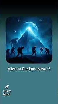 Alien vs Predator Metal 2 #music #action #metal #alien #predator #pyramid #battle