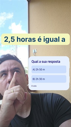 Qual a sua resposta?