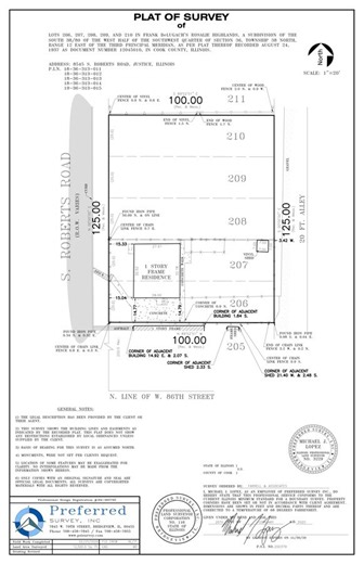 8545 S Roberts Rd, Justice, IL 60458 - Vacant Lots Roberts Road | LoopNet