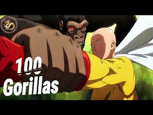 Saitama vs 100 Gorillas (Animated Short Film)