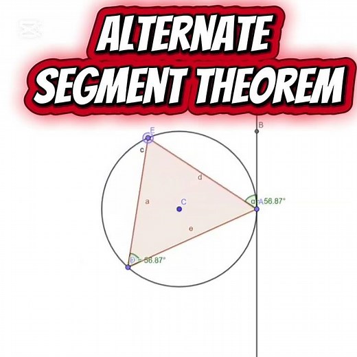 Circle Theorem #geometry #mathematics #basicproblems #csecmaths #cxcmaths