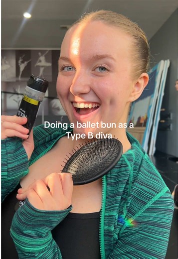 Feeling like a real ballerina rn u all better congratulate me on this after sighting of a clean ballet bun @TRESemmé #ballettok #typeb #balletbun
