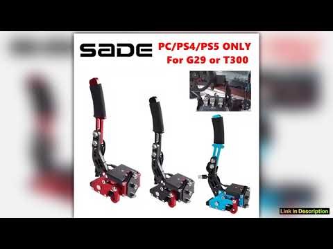 PS4PS5PC USB Handbrake For Logitech G29 or T300 Steering Wheel SIM Racing Games Hand Brake System E