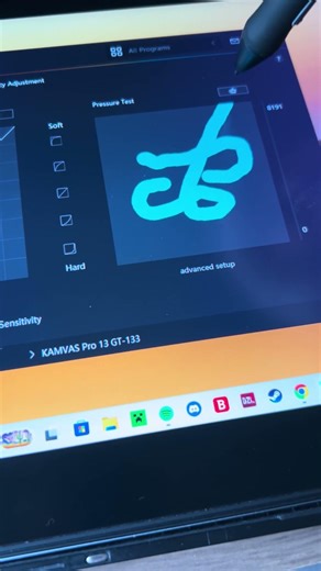 Malfunctioning Pen for Huion KAMVAS Pro 13 for review.