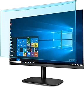Removable 20-27 Inch Computer Blue Light Screen Filter for 16:9/16:10 Frameless Monitor - Bubble Free High Clarity- Eye Protection Blue Light Blocking Protector(IMac27.0inch(659*396mm))