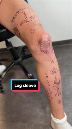 Knee Tattoo Ideas for Men - Conceptual Designs and Sleeve Tattoos
