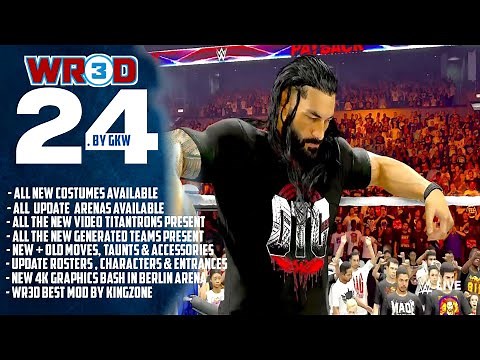 [𝟯𝟬𝟬 𝙈𝘽] 𝙒𝙍𝟯𝘿 𝟮𝙆𝟮𝟰 𝙈𝙊𝘿 𝝗𝝚S𝝩 𝙒𝙄𝙏𝙃 𝙉𝙀𝙒 𝘼𝙍𝙀𝙉𝘼, ꓦ𝝦𝝙𝝖𝝩𝝚 𝙂𝙍𝘼𝙋𝙃𝙄𝘾𝙎 & 𝙐𝙋𝘿𝘼𝙏𝙀 𝙍𝙊𝙎𝙏𝙀𝙍!! 𝙒𝙄𝙏𝙃 𝘿𝙊𝙒𝙉𝙇𝙊𝘼𝘿 𝙇𝙄𝙉𝙆