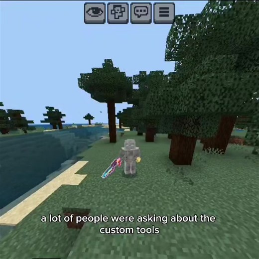 Part 10 (Reimagined tools)with tutorial how to add vie model #minecraft #bedrock #texturepack #action_and_stuff #justpals