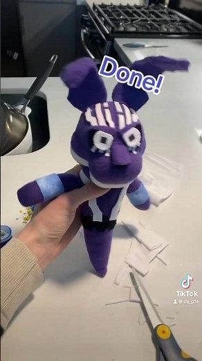 Making Entity (M.X.E.S.) custom plush! #fnafruin #fnafplush #fnaf #diy