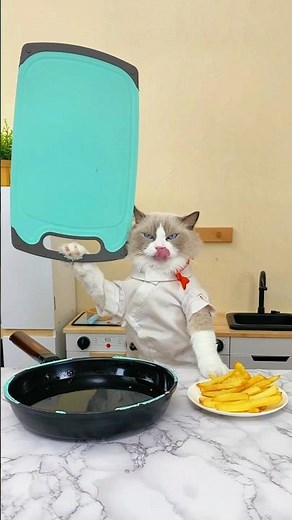 🍳 Discover Puff's latest kitchen hack that will blow your mind! #PuffTheChef #thatlittlepuff