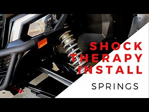 Shock Therapy Springs - Installation on Can am X3
