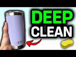 How To Clean Stainless Steel Coffee Mug Stains (DEEP CLEAN)