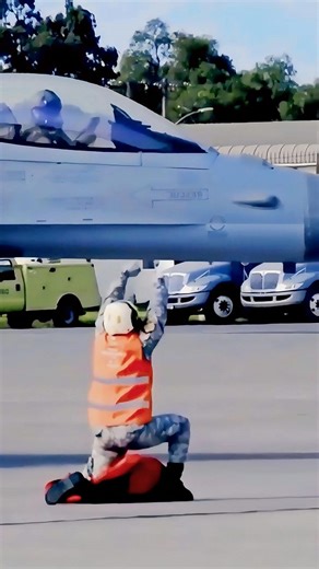 All the Best Fighter Jet Marshalling Moments Right Here | Emily Chloe