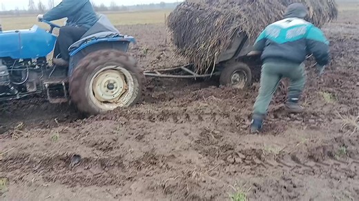 Tractor Operations in Muddy Conditions