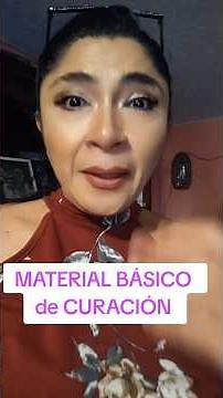 Material Básico de curación de HERIDAS 🩸. #salud #heridas #curaciones #antiseptico