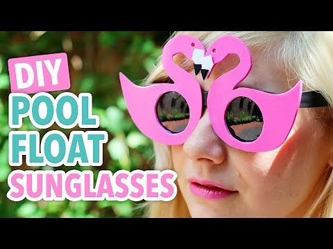 DIY Pool Float Sunglasses - HGTV Handmade