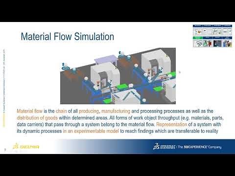 Delmia Factory Flow Simulation Webinar