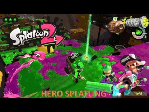 Splatoon 2 - Octoling Workout 'Forge Those Mussels' with Hero Splatling
