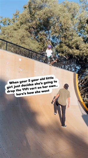Salty Shreds 𝙒𝙤𝙧𝙡𝙙𝙬𝙞𝙙𝙚 𝙡𝙖𝙗𝙚𝙡 | This is the middle child for you. 5 years old and just drops into a 11ft vert ramp 100% unassisted like it’s nothing 🤷🏼‍♀️ Still trying to... | Instagram