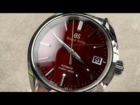 Grand Seiko Hi-Beat Autumn Dial SBGH269 Grand Seiko Watch Review