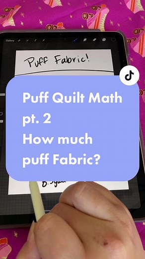 How to Calculate Puff Fabric for a Quilt | Quilt Math Tutorial