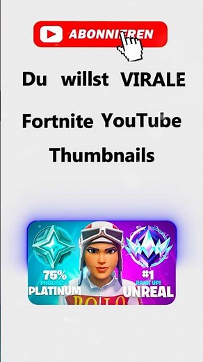 How to create Fortnite thumbnails that go viral 😱🚀