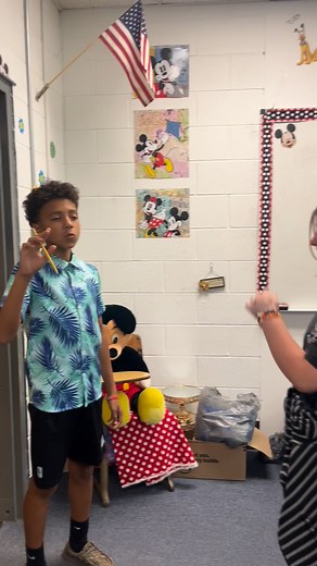 Mrs. Lockharts Life Skills class performing skits in class, practicing saying NO to drugs! | South Central School District 401