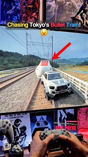 I Tried Racing Japan’s Bullet Train in Forza Horizon 6 #forzahorizon6 #gaming