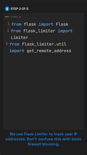 Stop DDoS Attacks in 8 Lines of Python!