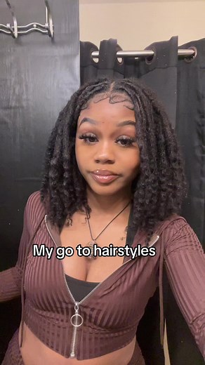 Curly Locs Hairstyles for Black Girls