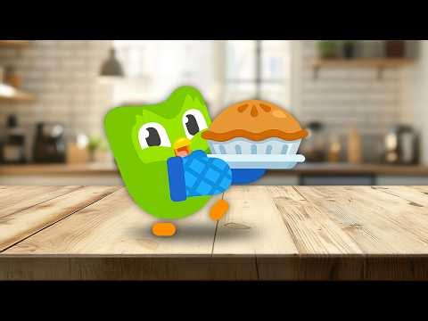 Duolingo Being a Food Addict for 12 Minutes Straight