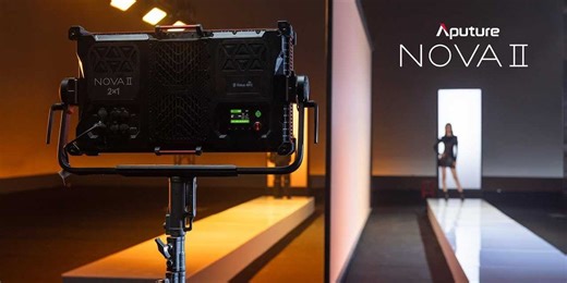 Aputure’s Most Powerful Light in the NOVA Series is Here for Your Complex On-Set Workflows