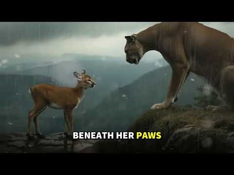Puma and Deer Met As Babies, They Met Again Years Later