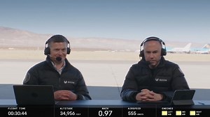 Boom Supersonic's XB-1 exceeded Mach 1, the speed of sound, three times during its final test flight on Feb. 10. 2025. Read more 👉 https://space-com.visitlink.me/UCrpgs The chief test pilot was Tristan "Geppetto" Brandenburg. Credit: Boom Supersonic | Space.com