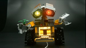 LED Light Kit Compatible with Lego Idea Robat Wall E - Lighting Set for Ideas 21303 Building Model (Model Set Not Included)