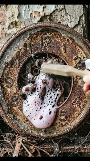 Watch clock rust disappear fast.