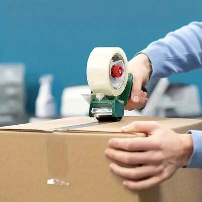 YITAPE 1 Roll Transparent Packing Tape, Thick, Strong Adhesive, Odorless, Versatile For Office, Home And Shipping Sealing, Waterproof And Durable, Excellent Sealing, Best Partner For Packaging And Box Sealing | SHEIN