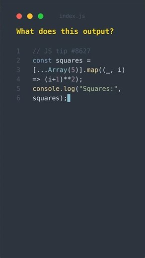 Quick Javascript Tip #8627 💡 #coding #programming #javascript