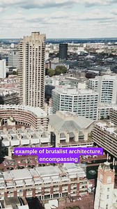 Explore the rich history of the Barbican Estate in the City of London with us and the The London Archives The Barbican stands today as a remarkable example of Brutalist architecture, combining residential spaces with a world-class arts centre. But its story goes back centuries, reflecting a dramatic evolution over time. In the 2nd century AD, the area now known as the Barbican was part of Roman Londinium's northern fortifications. A fortified gateway, called a ""barbican,"" was placed here to pr