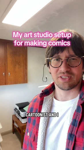 Creating a Cozy Art Studio for Comic Artists