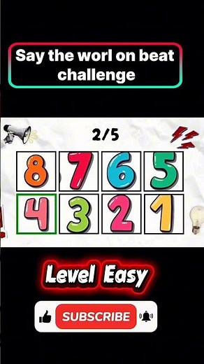 Rhythm Challenge 🔥🥁 | Can You Stay on Beat?