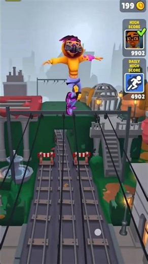 Subway surf 🚇🚇 | hacker gameplay #gaming #subwaysurfers
